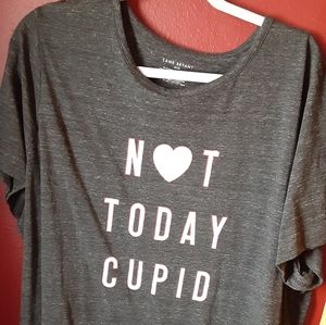 "Not Today Cupid" an anti-valentine's day tee